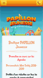 Mobile Screenshot of papillonjeunesse.com